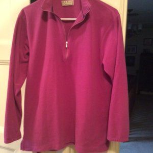polar fleece quarter zip